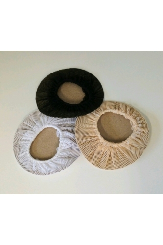 Сеточка на волосы (черная, белая, телесная)