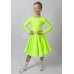 Бейсик для танцев ярко-салатовый