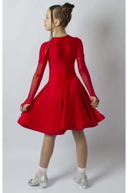 Бейсик для танцев красный