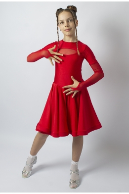 Бейсик для танцев красный