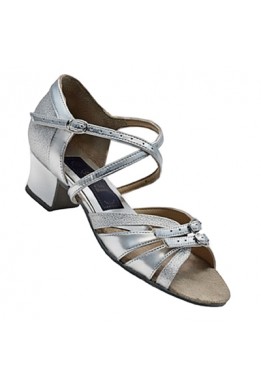 Танцювальні туфлі для дівчаток (срібло)