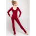 Комбінезон Katy бордовий для танців та гімнастики