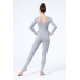 Комбінезон сірий для танців та гімнастики