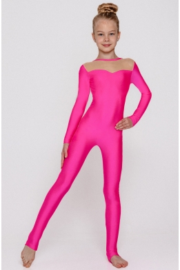 Комбінезон Katy яскраво-рожевий для гімнастики та акробатики