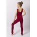 Комбинезон Niki для гимнастики и танцев бордовый