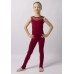 Комбинезон Niki для гимнастики и танцев бордовый